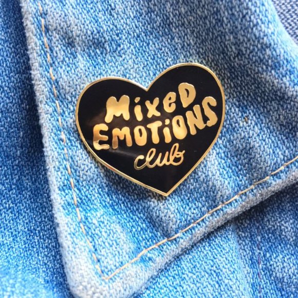 Jewelry - Mixed Emotions Club Enamel Pin